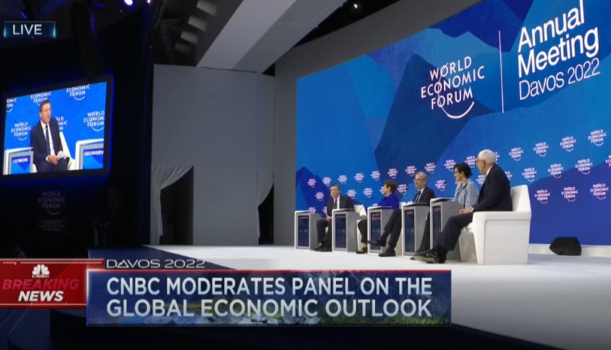 IMF 총재, 다보스 포럼서 