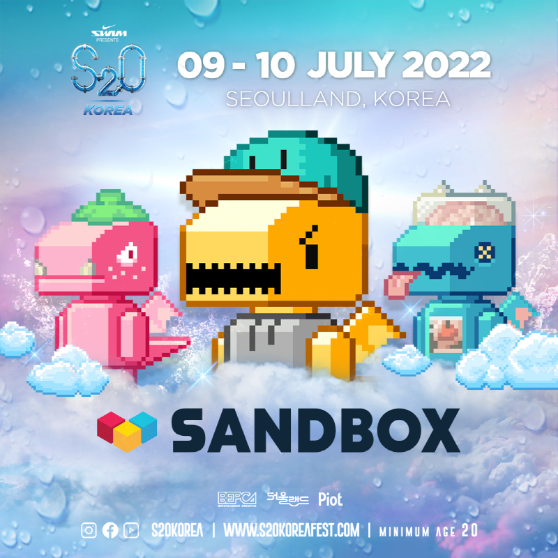  샌드박스네트워크, 글로벌 워터 페스티벌에 'NFT 부스' 설치