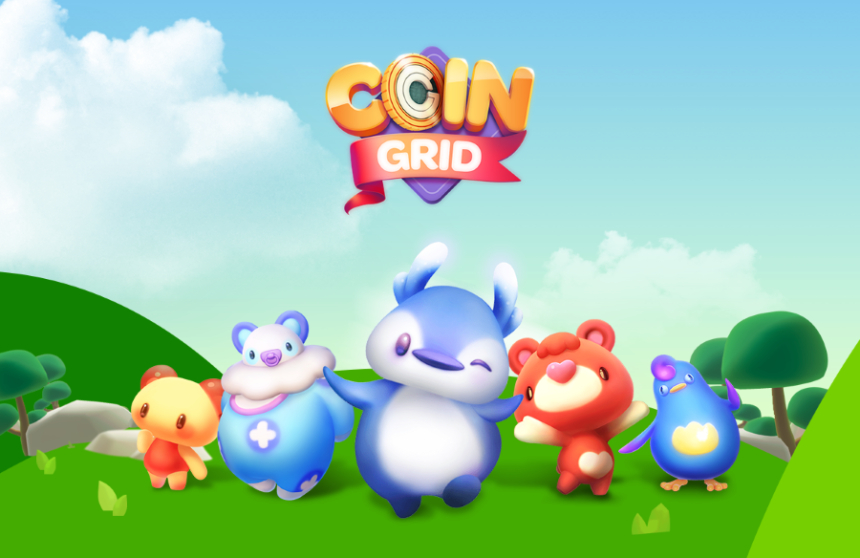  아이디어노트, P2E 게임 '코인그리드'에 글로벌 테스트 진행