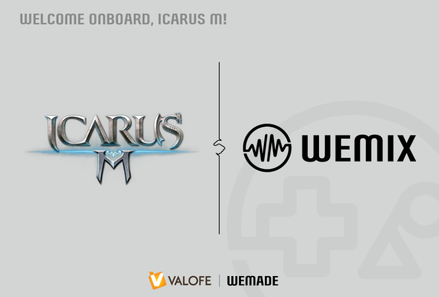  위메이드, 밸로프 '이카루스M' 위믹스 온보딩