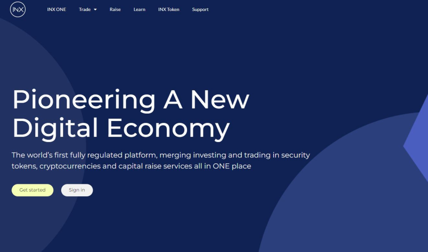  SEC 승인 증권토큰·암호화폐 지원 거래소 'INX ONE' 출범