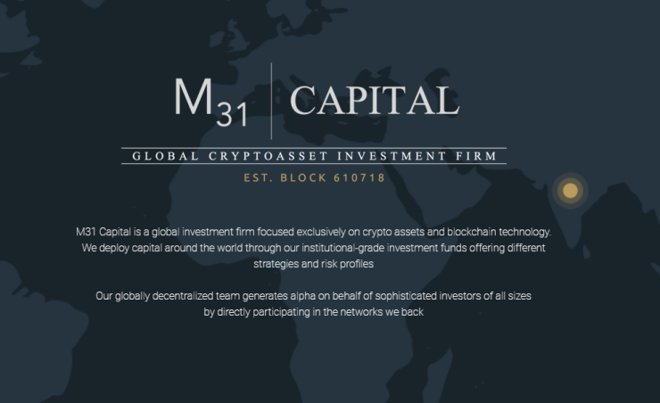 암호화폐 투자사 M31캐피탈, 1억 달러 규모 '웹3 펀드' 출시