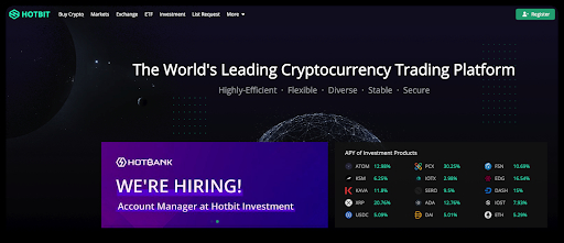  글로벌 암호화폐 거래소 'Hotbit', 공격적인 성장 전략으로 시장 입지 굳혀