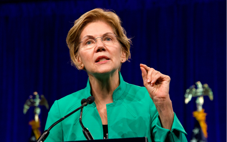  FTX에 질의서 보낸 엘리자베스 워런 상원의원 