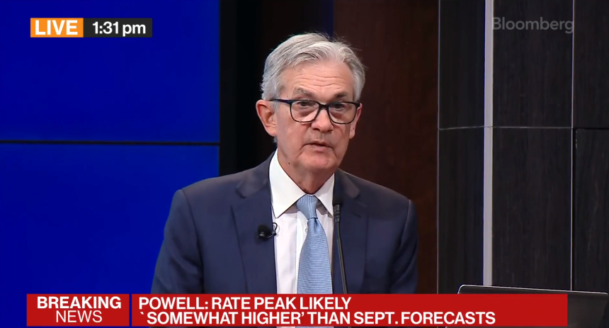  파월 연준 의장, 이달 '금리인상 속도조절' 시사...BTC 4% ↑, ETH 6% ↑