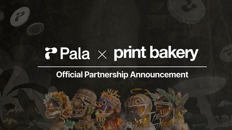  NFT 마켓 팔라스퀘어, 프린트베이커리와 MOU...