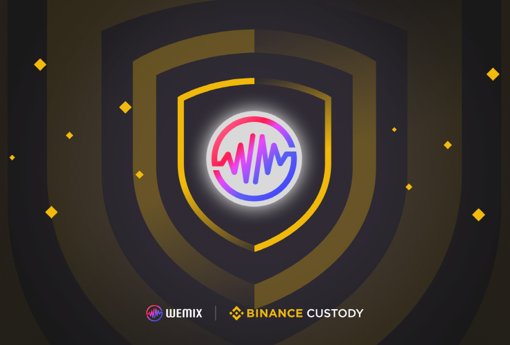  위메이드 위믹스, 바이낸스 커스터디로 투명성·안전성 강화