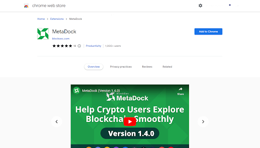  메타독(MetaDock), 안전성·효율성 갖춘 '웹3.0' 툴 지원한다