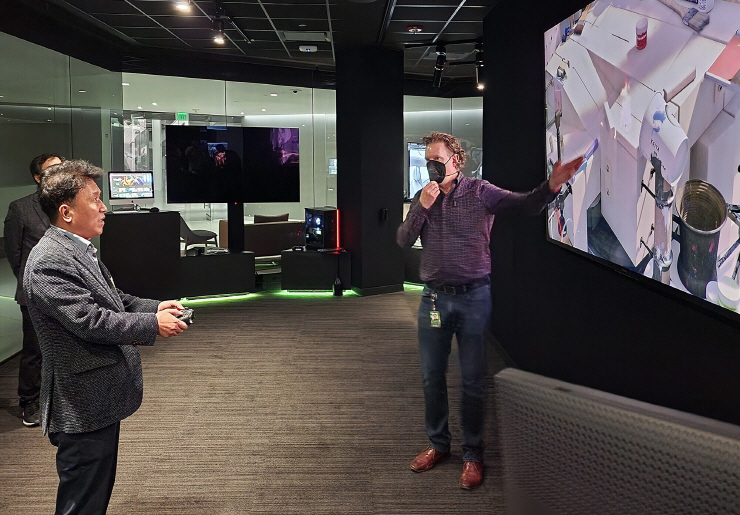  함영주 하나금융 회장, 美 Google·NVIDIA 방문...글로벌·디지털 금융 혁신 혜안 넓혀