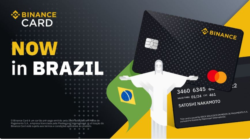 바이낸스, 아르헨티나 이어 '브라질'서 마스터카드 선불카드 출시