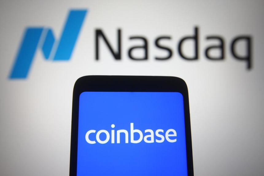 코인베이스 주가, 지난 한 달 90% 반등