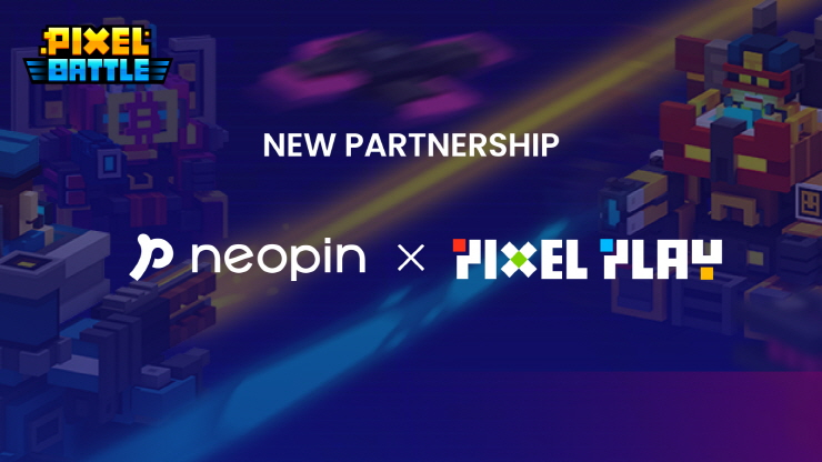  네오핀, 폴리곤 기반 웹3 슈팅게임 '픽셀배틀' 온보딩
