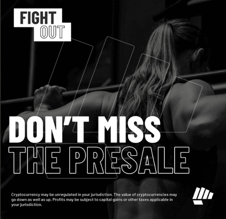  파이트 아웃 사전 판매 $260만 돌파… 토큰 보너스 최대 50%
