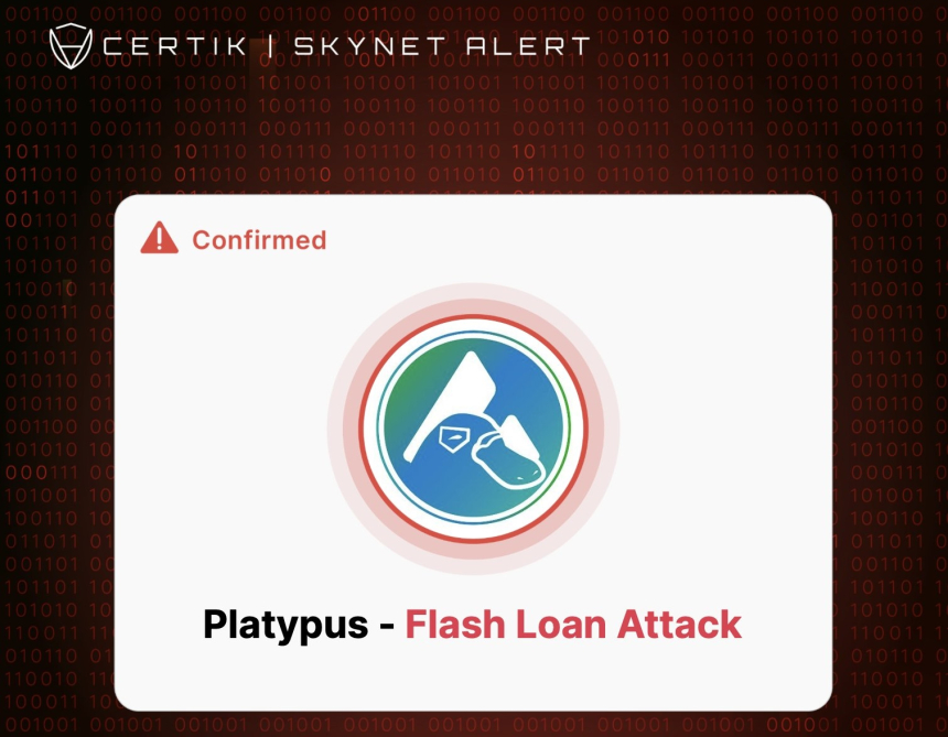  디파이 '플래티퍼스', 플래시론 공격에 100억원 손실