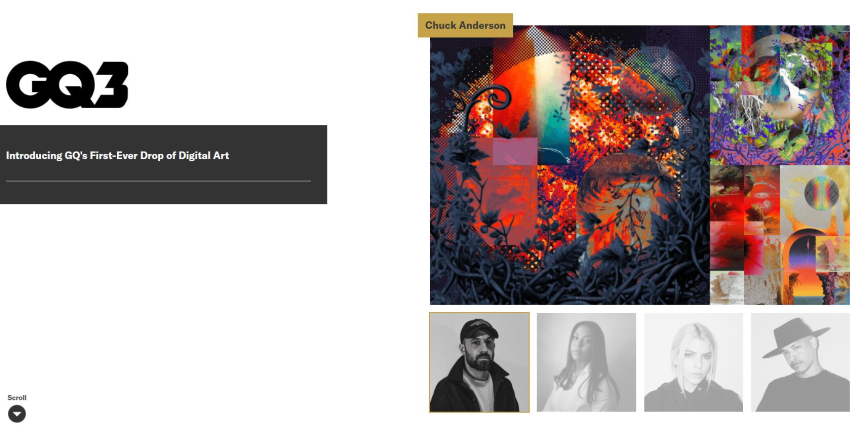  美 월간 남성 잡지 '지큐', NFT 컬렉션 출시