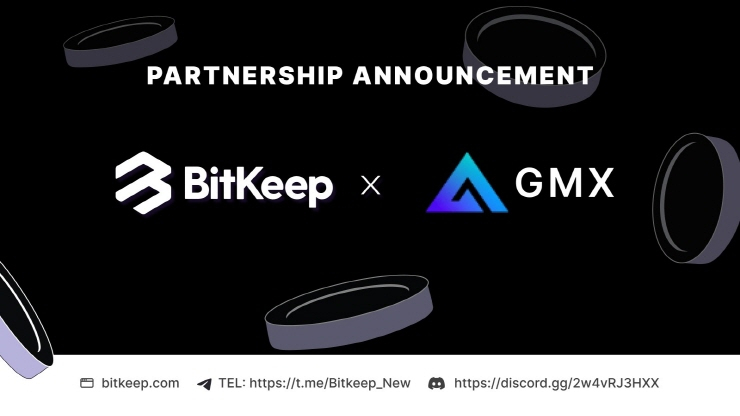  비트킵, GMX와 파트너십 체결하는 동시 GMX 토큰 거래 지원