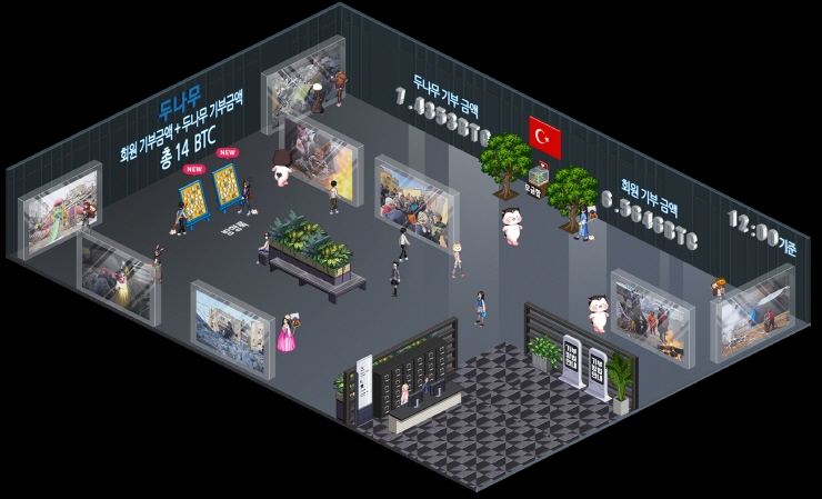  두나무, 업비트 이용자와 튀르키예 지진 구호 위해 4억4000만원 기부