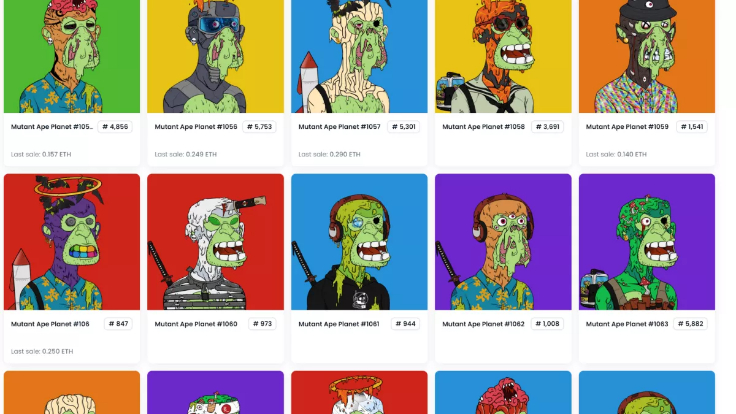  뮤턴트 에이프 플래닛 NFT 개발자, 사기죄 인정