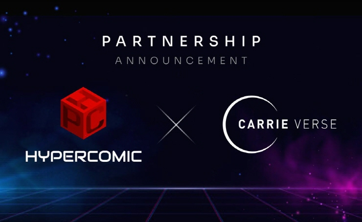  하이퍼코믹, 메타버스 플랫폼 '캐리버스'와 파트너십 체결