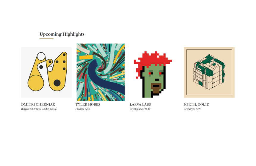  소더비, 파산 헤지펀드 '3AC' 희귀 NFT 컬렉션 경매