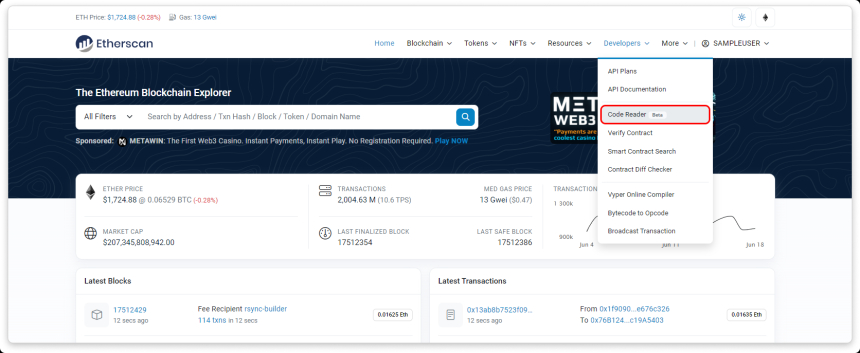  이더리움 탐색기 '이더스캔' 챗GPT 결합...