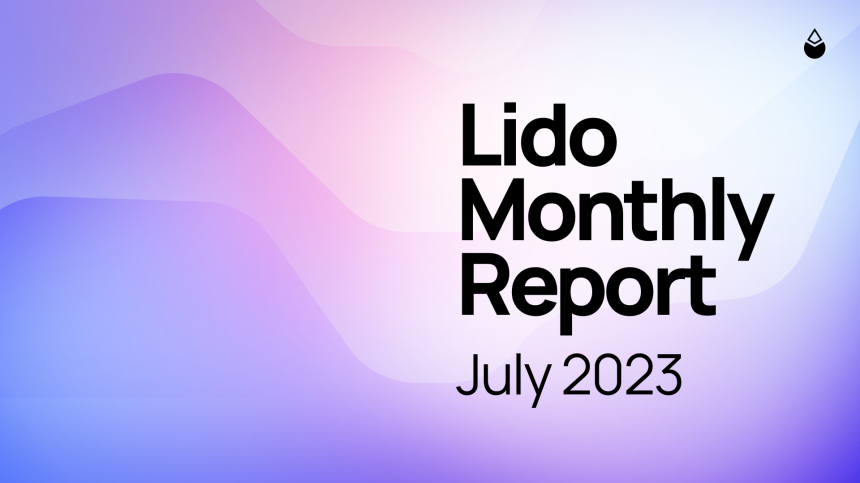  최대 이더리움 유동성 스테이킹 '리도', 7월 신규 가입자 1만명 넘어