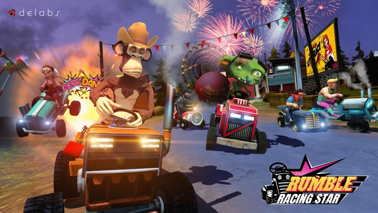  디랩스, 웹3 레이싱 게임 '럼블 레이싱 스타' 썸머 캠프 CBT 성료