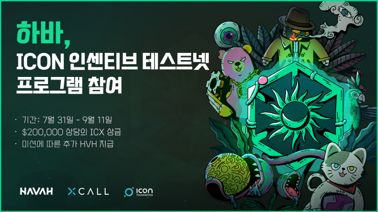  인터체인 플랫폼 '하바', xCall 인센티브 테스트넷 프로그램 참여