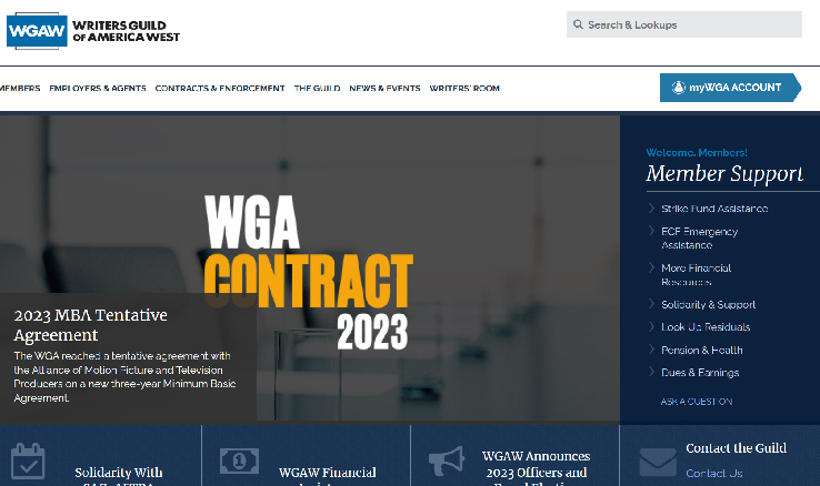  미국 작가조합, AI 저작권 5개월 피켓 시위 협상 타결