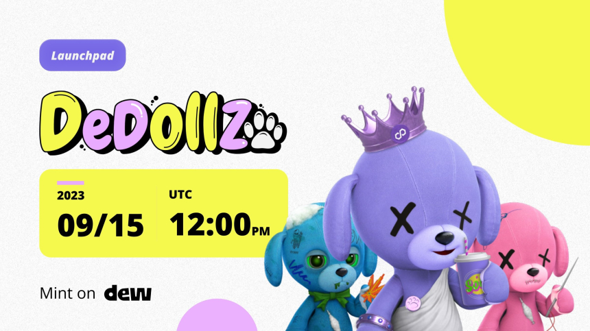  캐리버스, DEW 런치패드 통해 PFP 디돌즈(DeDollz) 선보인다