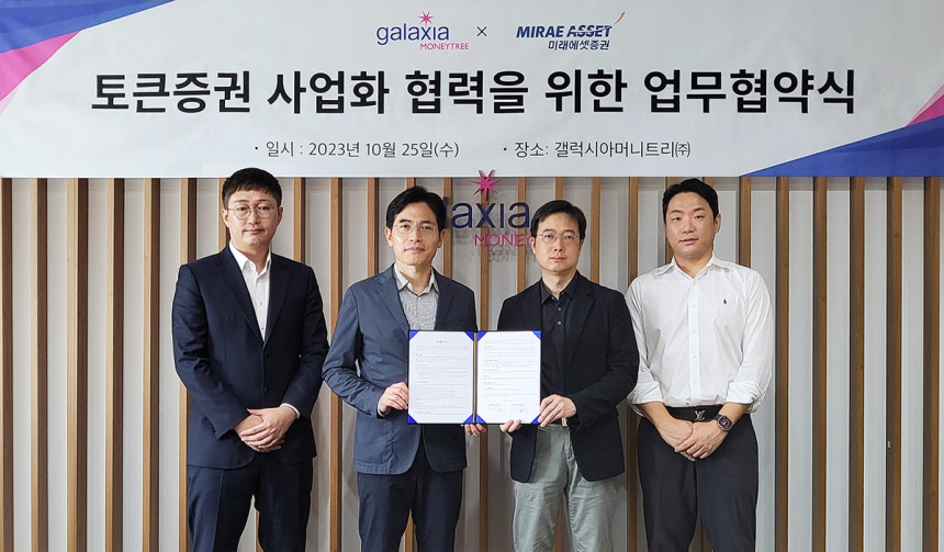  갤럭시아머니트리, 미래에셋증권 STWG 합류 