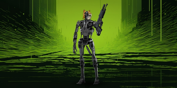  강자(強者)생존: 밈메이네이터(Memeinator)는 AI 암호화폐 코인의 미래를 지배할 것인가?