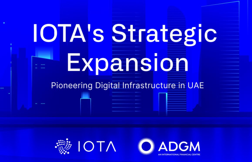 아이오타, 아부다비 최초 '암호화폐 재단' 등록에 IOTA 50% 급등