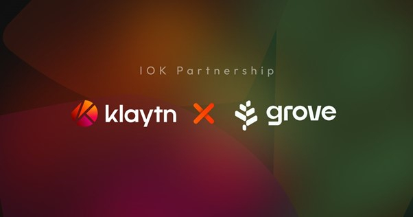  클레이튼X그로브, IOK 파트너십 체결