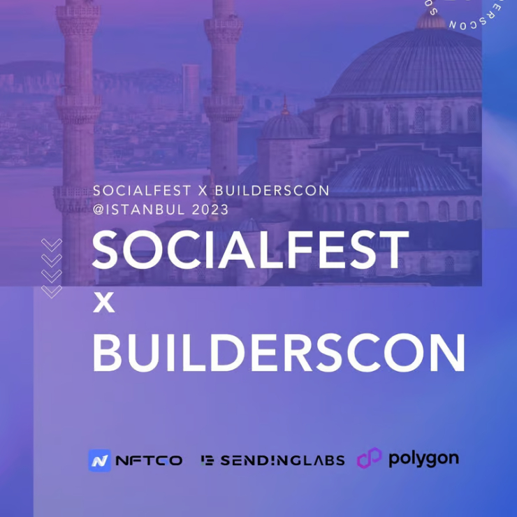  엔에프티고·샌딩 랩스·폴리곤, 'SocialFest x BuildersCon Istanbul' 공동 주최