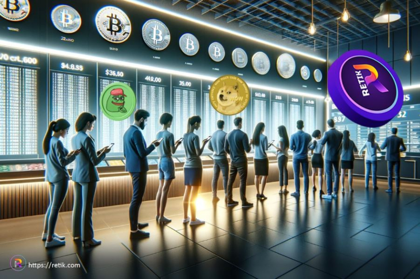  Retik Finance(RETIK), PEPE·DOGE와 2024년 빛낼 암호화폐 토큰