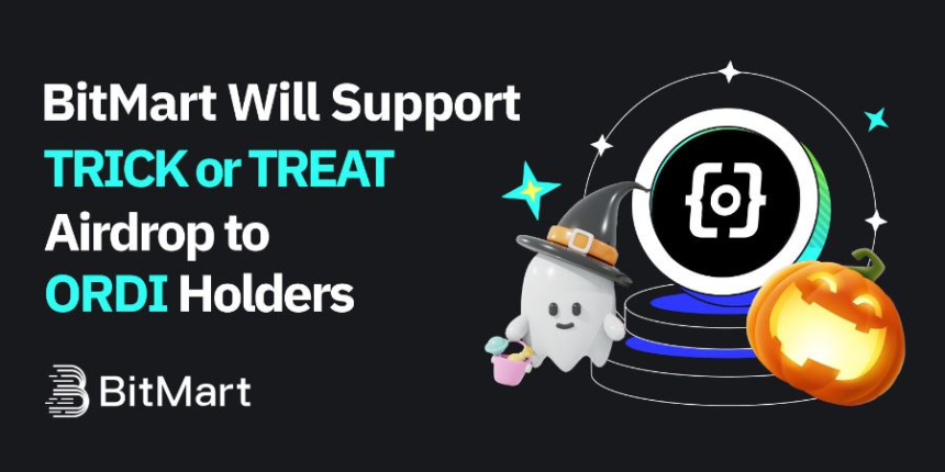  비트마트, ORDI 보유자에 'TRICK or TREAT' 에어드랍 지원 예정