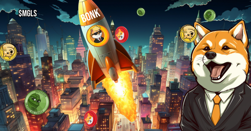  봉크, 10억 달러 돌파...솔라나 따라잡을 수 있을까?