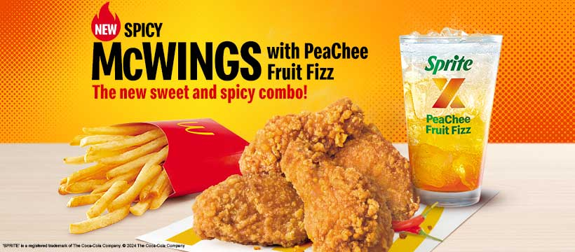  맥도날드 필리핀, 매콤한 맥윙과 프라이드 치킨의 새로운 골드 스탠다드 출시