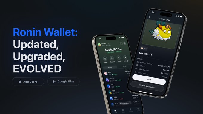 로닌 게임 월렛, ETH·MATIC·BNB 지원 추가
