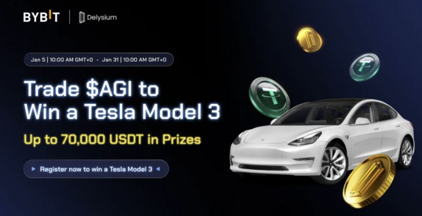  바이비트, 델리시움 트레이딩 이벤트 개최...총상금 7만 달러, 테슬라 모델3 당첨 기회까지
