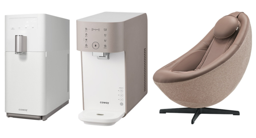  G마켓, 11일 코웨이 정수기 3종∙비렉스 페블체어 라이브방송