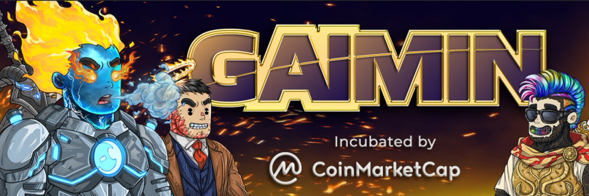  코인마켓캡의 CMC랩스, 게이민 $GMRX 토큰 인큐베이팅 선정