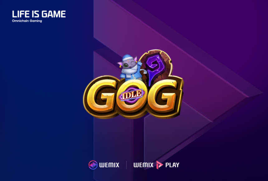 위메이드, 게임위너와 수집형 RPG <IDLE GOG> 위믹스 플레이 온보딩 계약