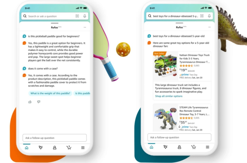  아마존, 루퍼스 AI 쇼핑 도우미 출시
