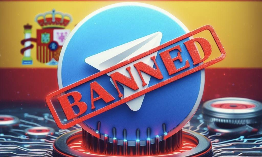 스페인, 텔레그램 서비스 중단…톤 5% 하락세