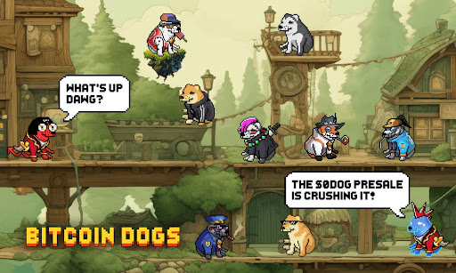  비트코인 도그, ICO 570만 달러 모금…BRC-20 및 비트코인 게임 개척