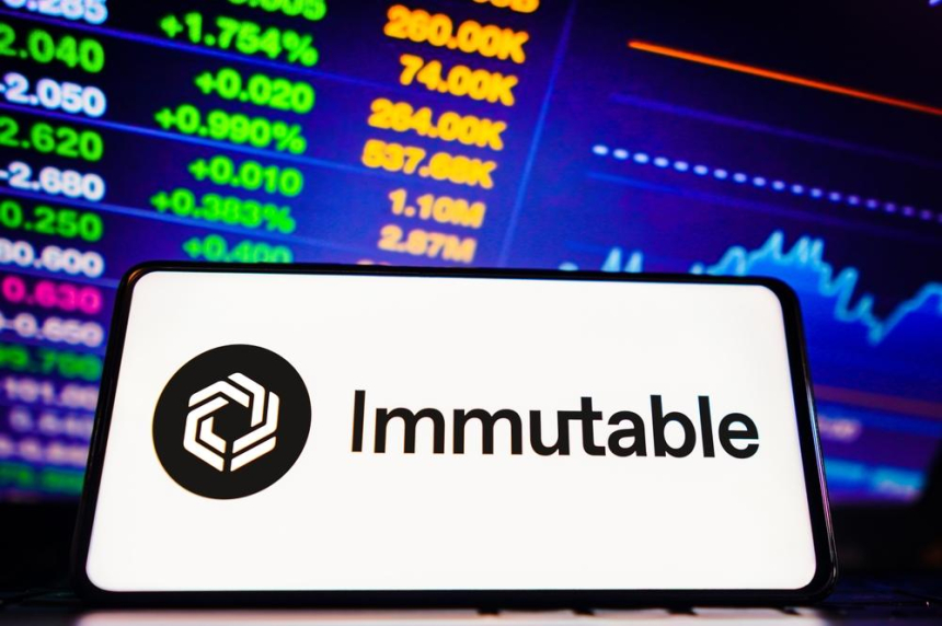  이뮤타블(Immutable), 웹3.0 게임 펀드를 위해 1억 달러 모금 협력