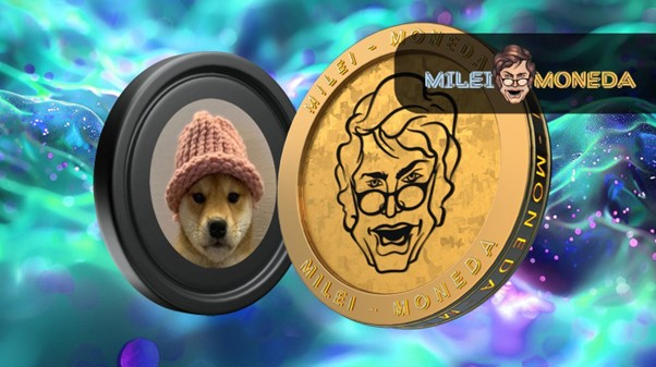  도그위프햇(Dogwifhat)과 셀레스티아(Celestia)가 시장 반등을 이끌고, 마일리 모네다(Milei Moneda) 프리세일은 긍정적인 추세를 유지한다