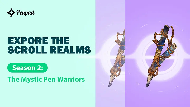  펜패드 시즌 2: 신비한 펜 전사들 - 토큰, 보상, 그리고 새로운 시작